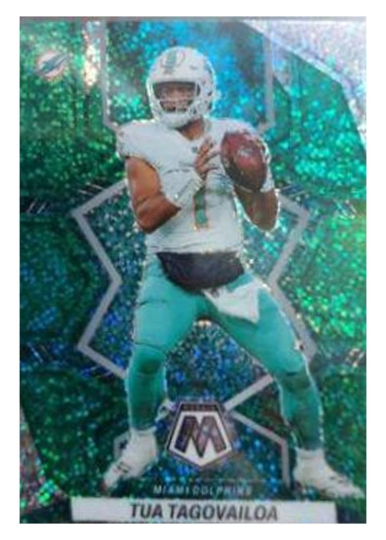 2022 Panini Mosaic Base Set Tua Tagovailoa #121 card