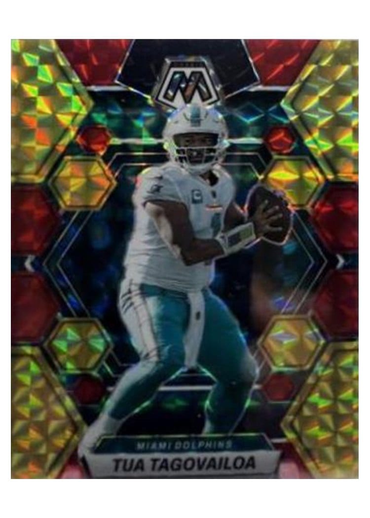 2023 Panini Mosaic Base Set Tua Tagovailoa #143 card