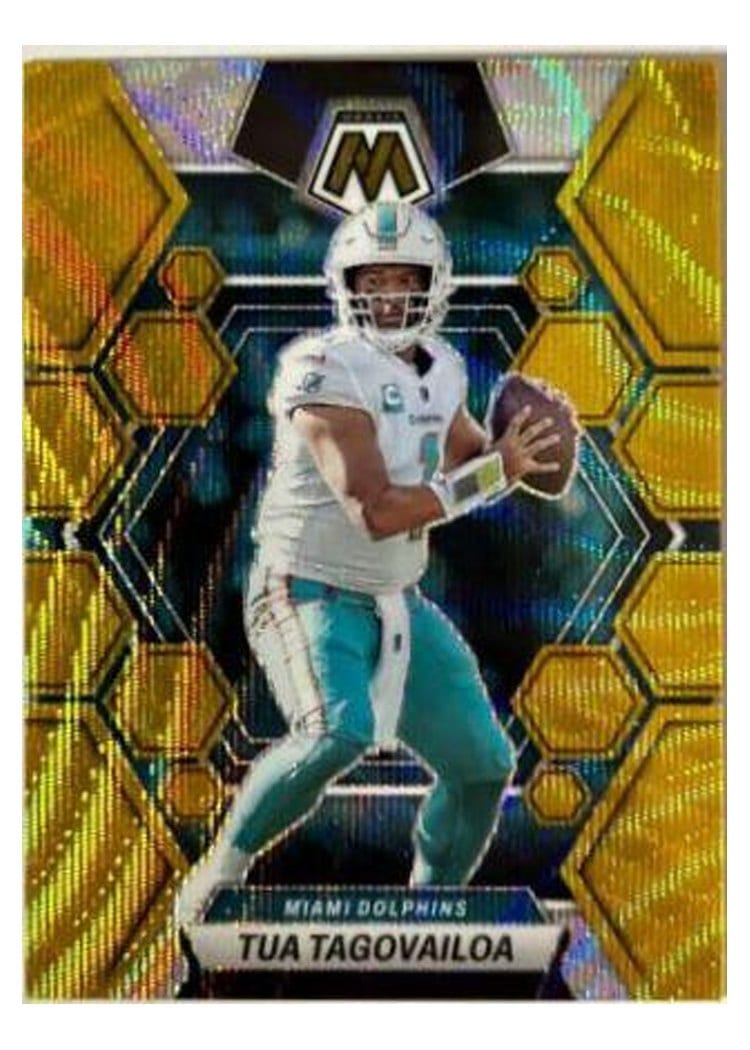 2023 Panini Mosaic Base Set Tua Tagovailoa #143 card