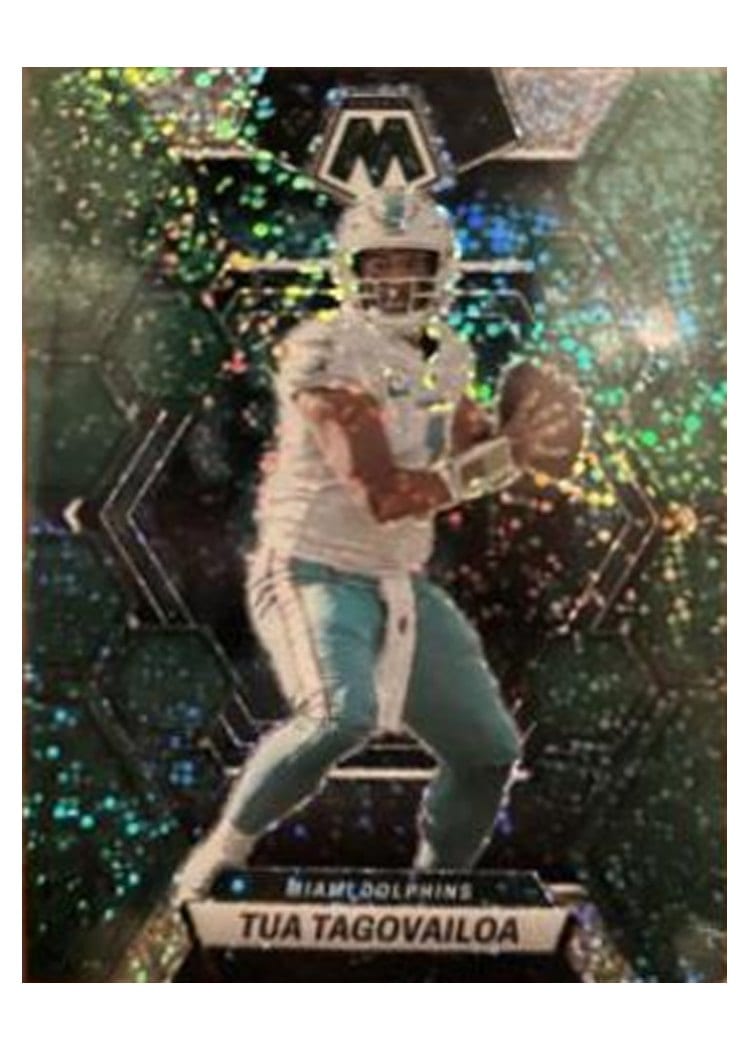 2023 Panini Mosaic Base Set Tua Tagovailoa #143 card