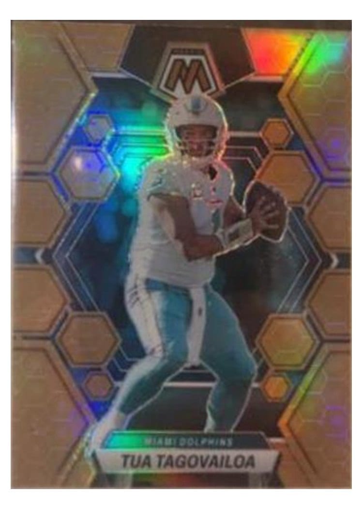2023 Panini Mosaic Base Set Tua Tagovailoa #143 card