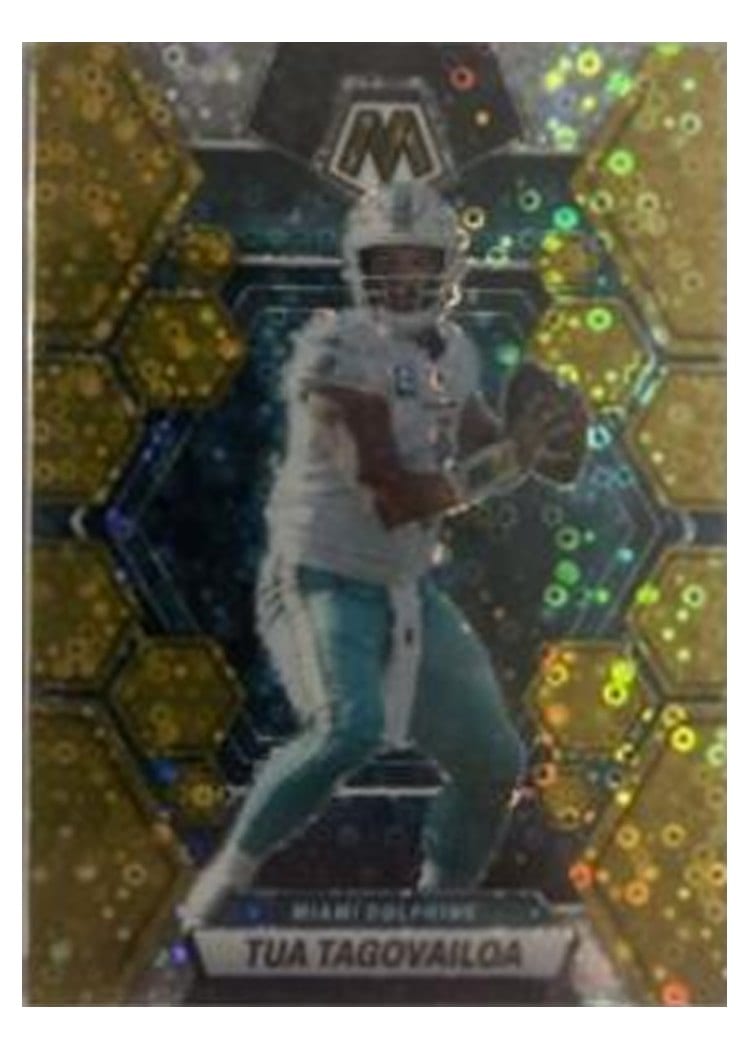2023 Panini Mosaic Base Set Tua Tagovailoa #143 card