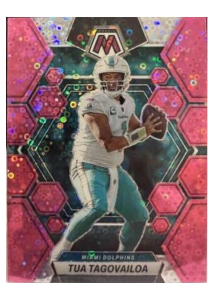 2023 Panini Mosaic Base Set Tua Tagovailoa #143 card