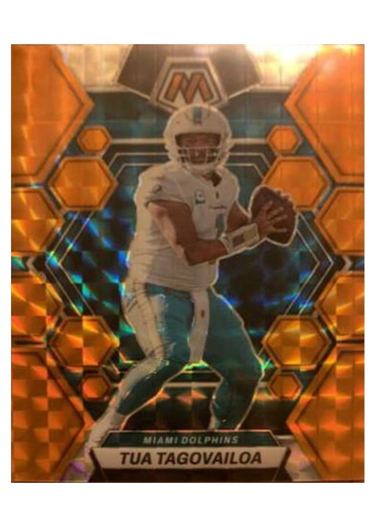 2023 Panini Mosaic Base Set Tua Tagovailoa #143 card