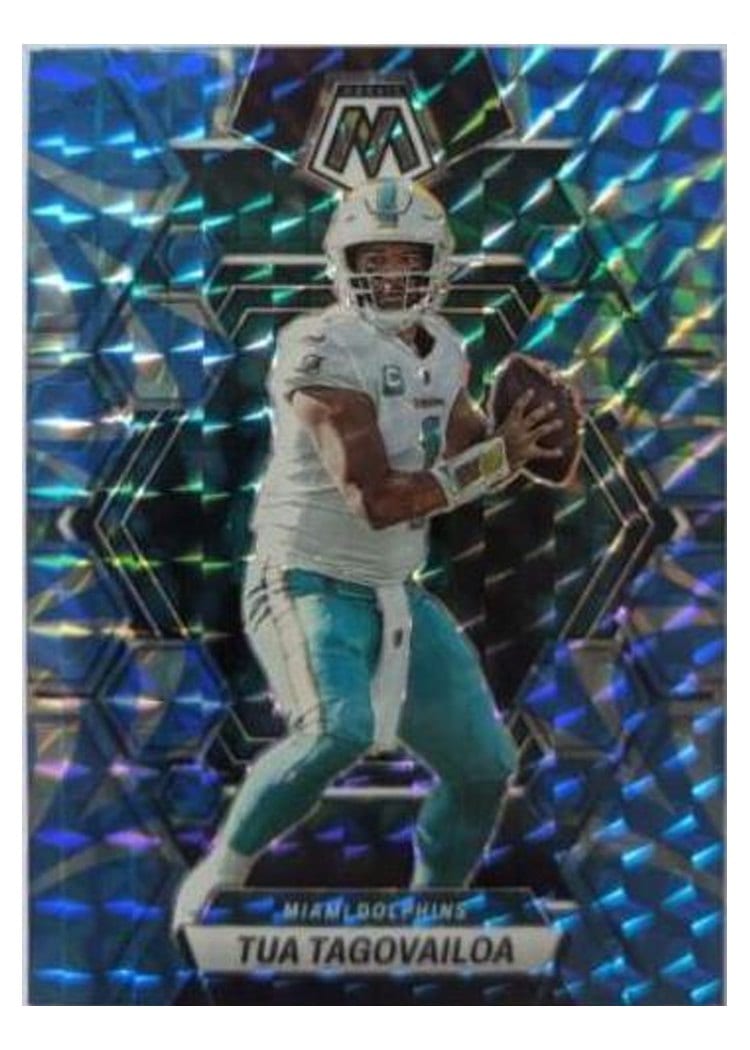 2023 Panini Mosaic Base Set Tua Tagovailoa #143 card