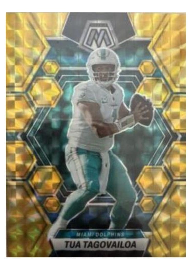2023 Panini Mosaic Base Set Tua Tagovailoa #143 card