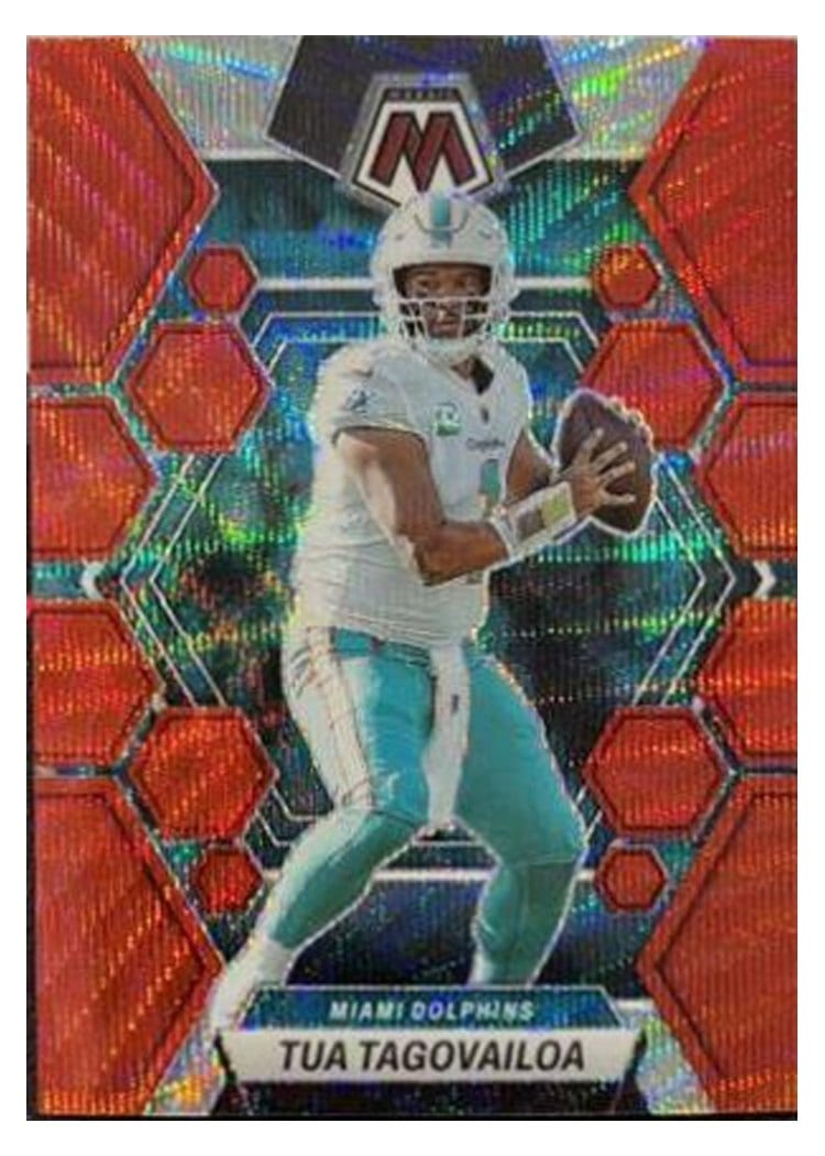 2023 Panini Mosaic Base Set Tua Tagovailoa #143 card
