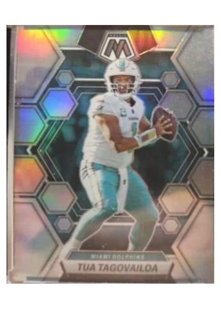2023 Panini Mosaic Base Set Tua Tagovailoa #143 card