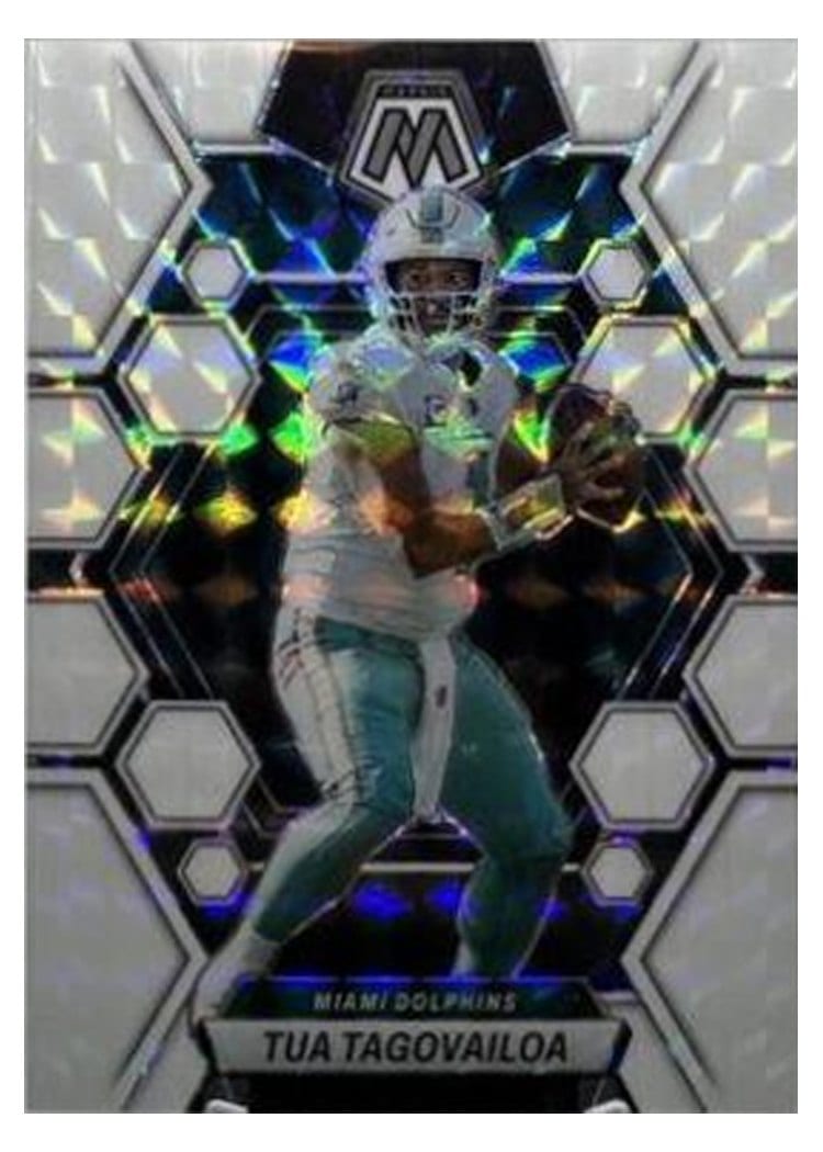 2023 Panini Mosaic Base Set Tua Tagovailoa #143 card