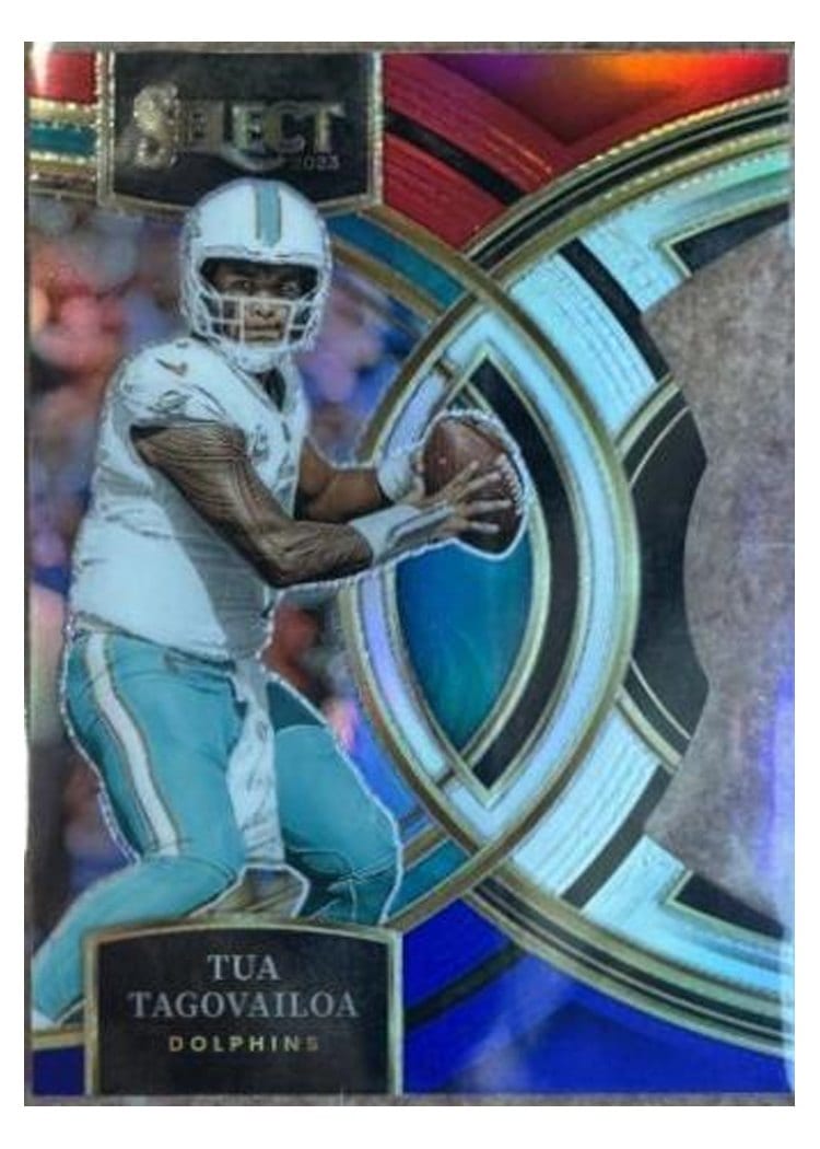2023 Panini Select Base Set Tua Tagovailoa #103 card