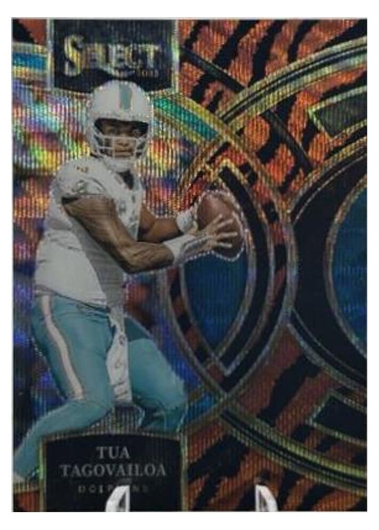 2023 Panini Select Base Set Tua Tagovailoa #103 card