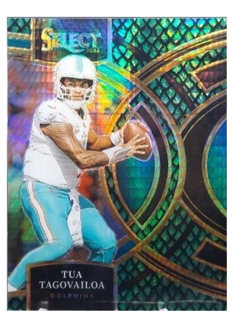 2023 Panini Select Base Set Tua Tagovailoa #103 card