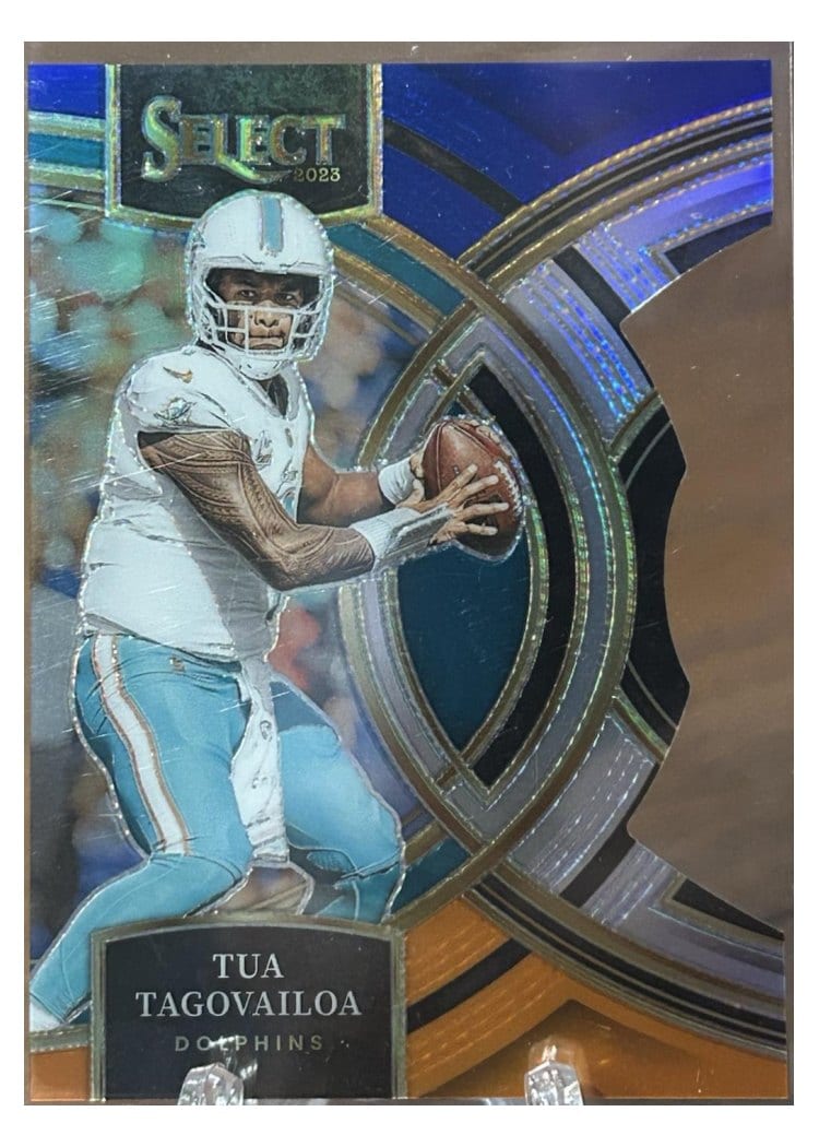2023 Panini Select Base Set Tua Tagovailoa #103 card