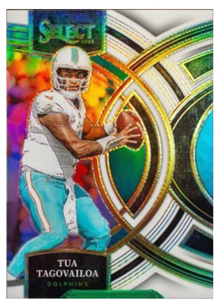 2023 Panini Select Base Set Tua Tagovailoa #103 card