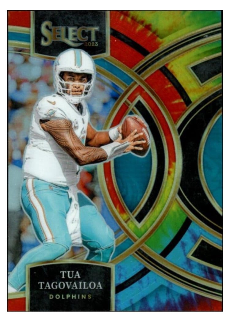 2023 Panini Select Base Set Tua Tagovailoa #103 card