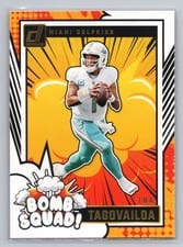 2024 Donruss Bomb Squad Tua Tagovailoa #19 card