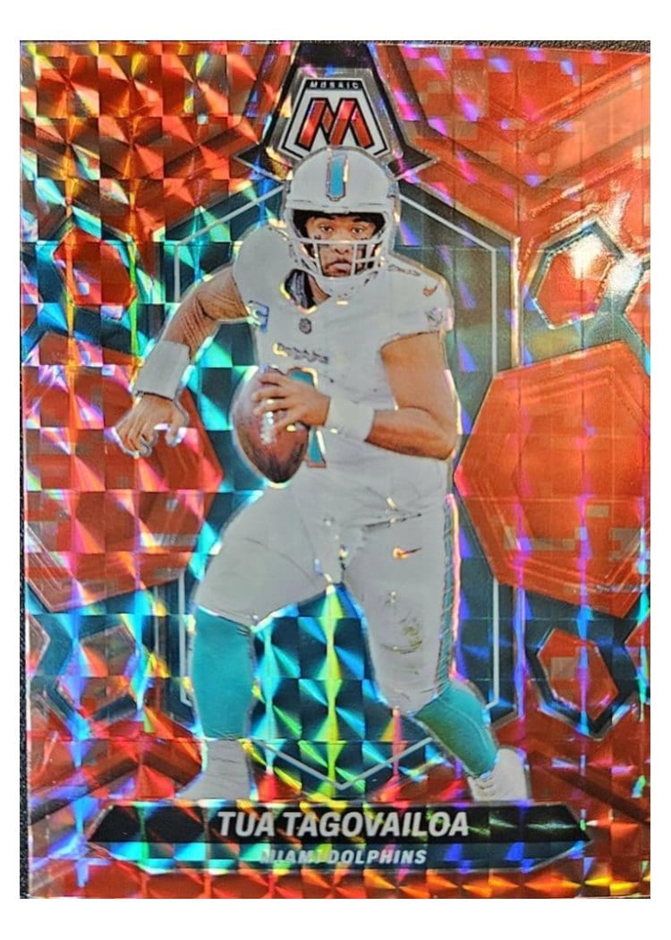 2024 Panini Mosaic Base Set Tua Tagovailoa #134 card