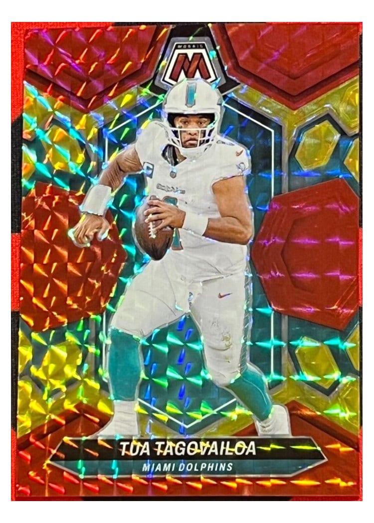 2024 Panini Mosaic Base Set Tua Tagovailoa #134 card