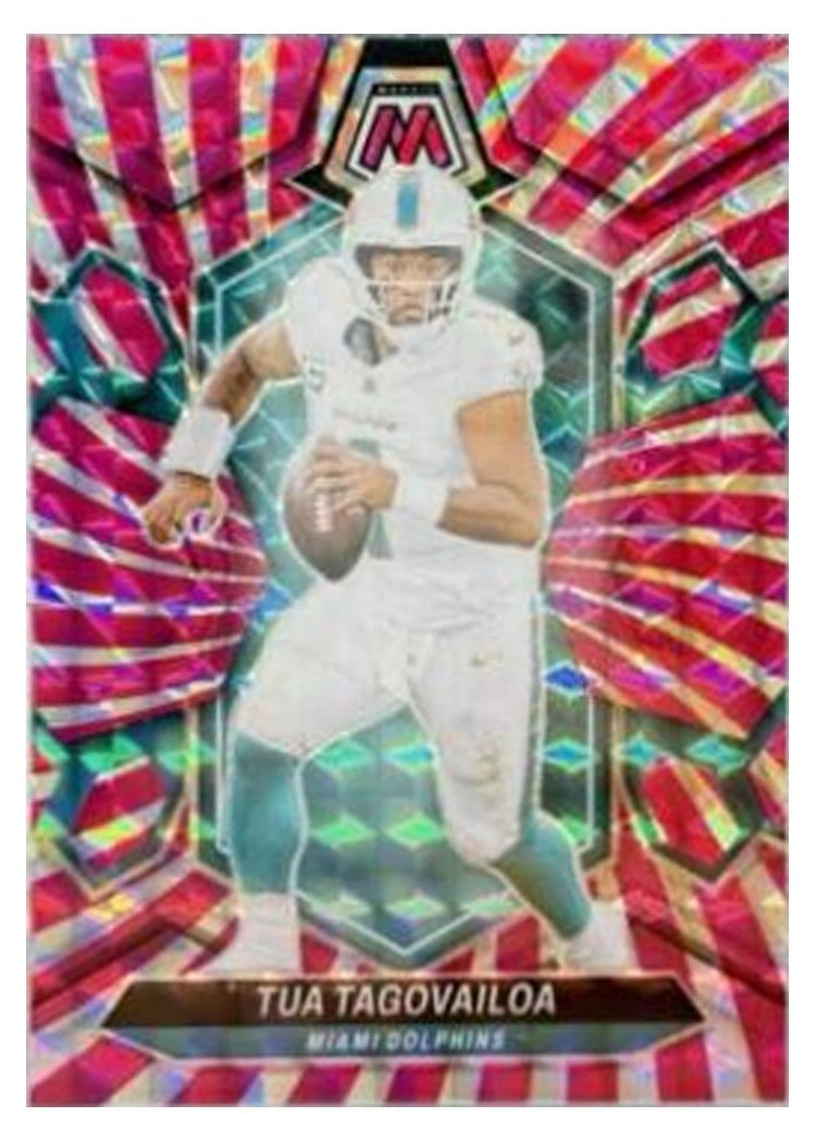 2024 Panini Mosaic Base Set Tua Tagovailoa #134 card