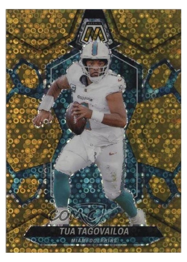 2024 Panini Mosaic Base Set Tua Tagovailoa #134 card