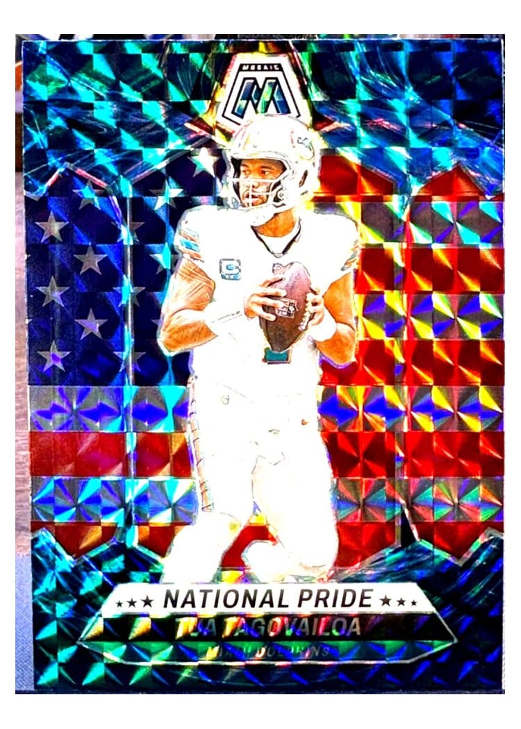 2024 Panini Mosaic Base Set Tua Tagovailoa Genesis #251 card