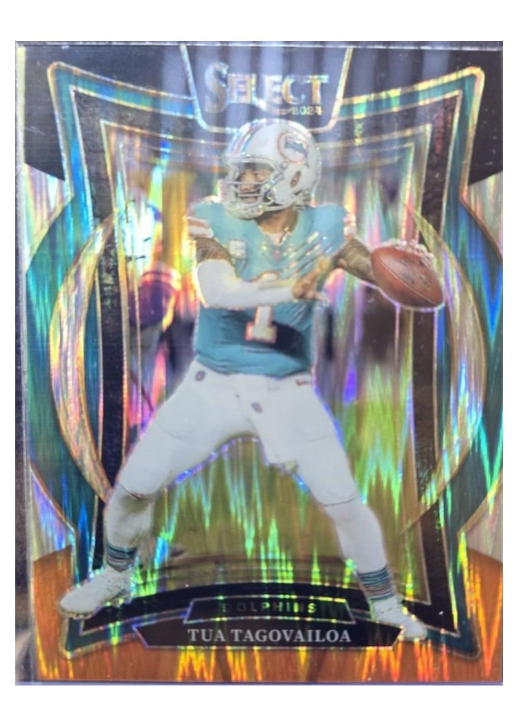2024 Panini Select Base Set Tua Tagovailoa #99 card
