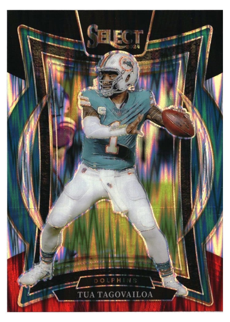2024 Panini Select Base Set Tua Tagovailoa #99 card