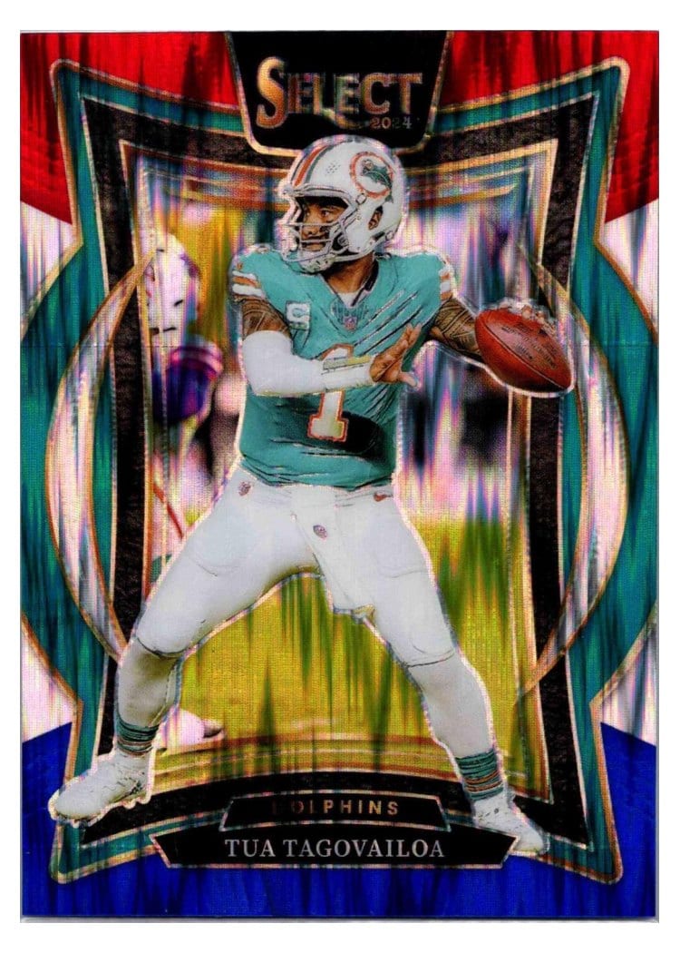2024 Panini Select Base Set Tua Tagovailoa #99 card