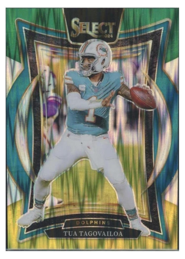 2024 Panini Select Base Set Tua Tagovailoa #99 card