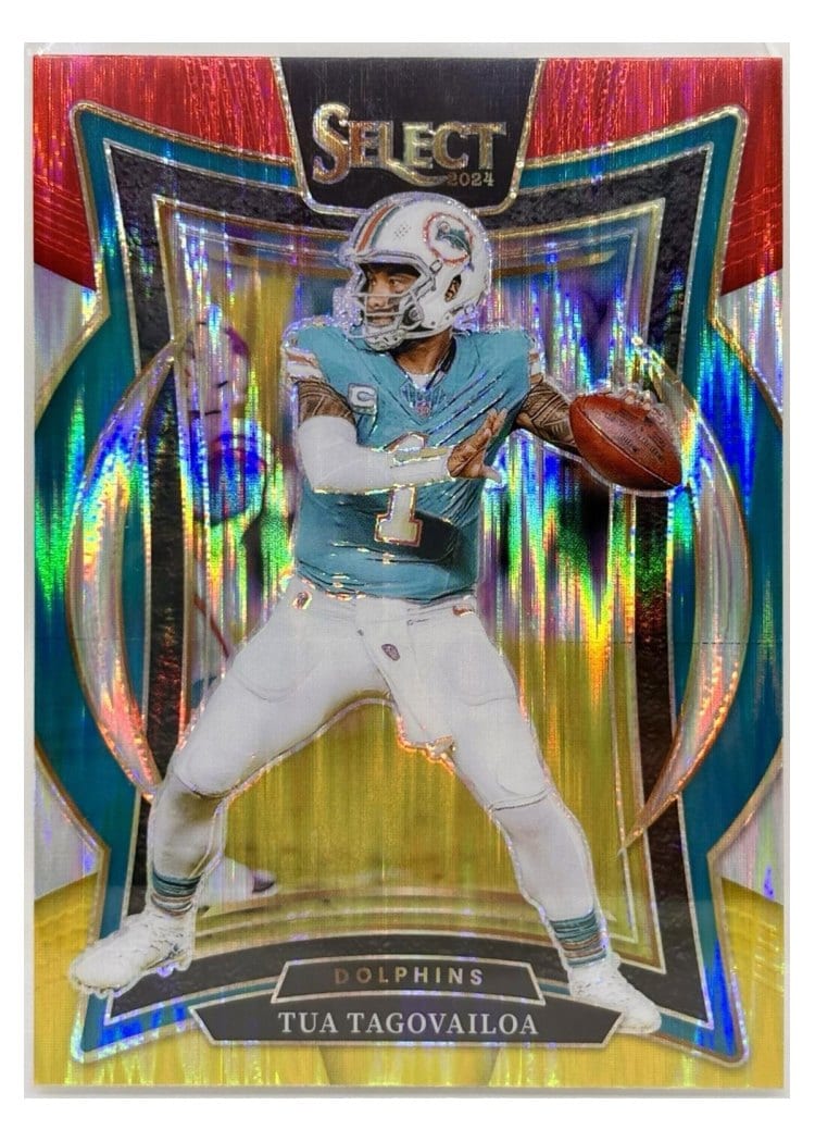 2024 Panini Select Base Set Tua Tagovailoa #99 card