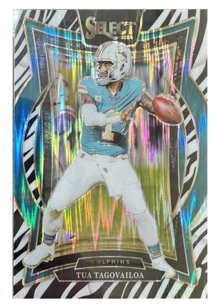 2024 Panini Select Base Set Tua Tagovailoa #99 card