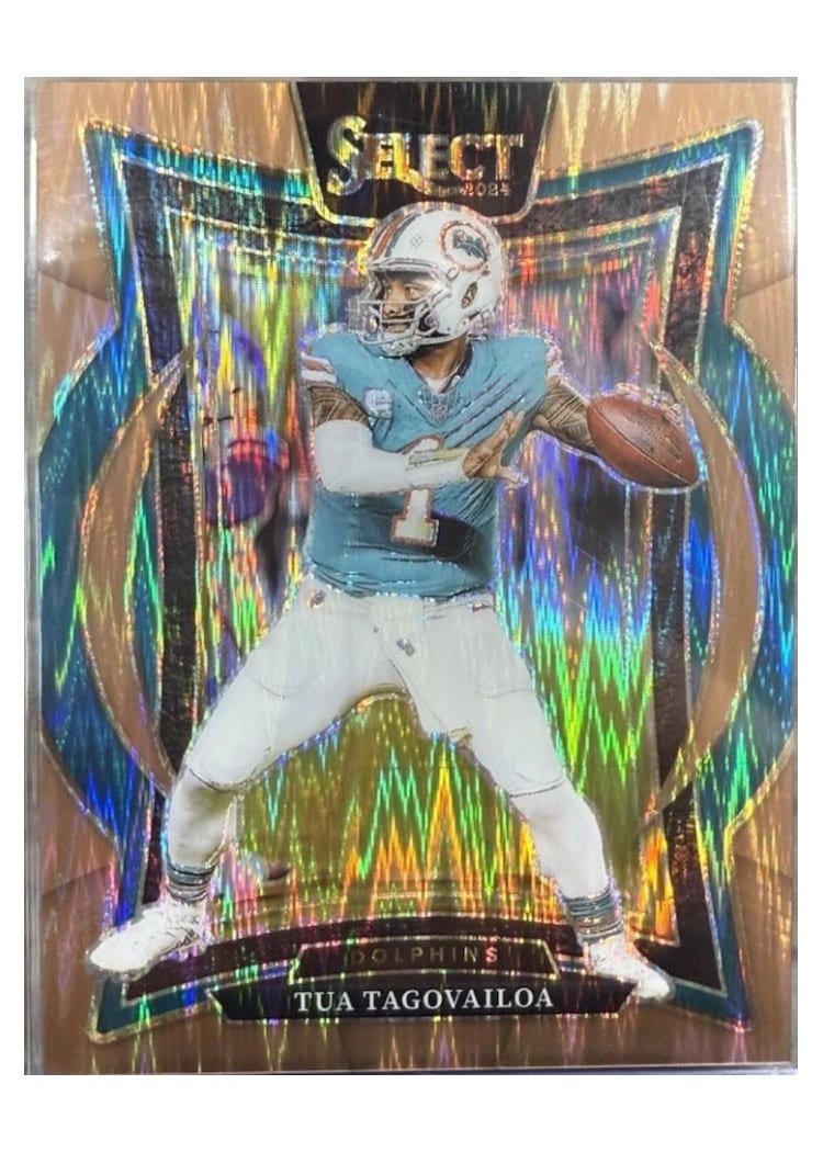 2024 Panini Select Base Set Tua Tagovailoa #99 card