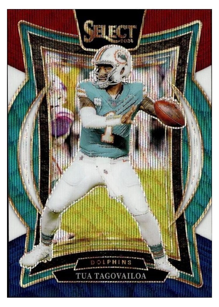 2024 Panini Select Base Set Tua Tagovailoa #99 card