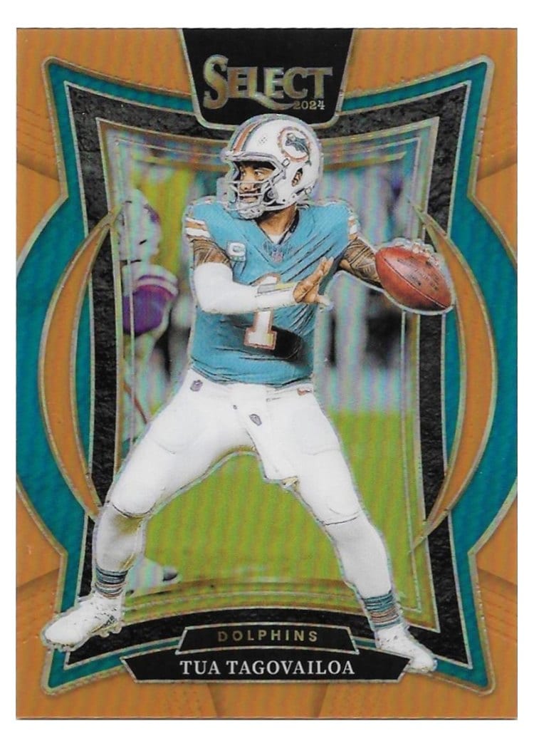 2024 Panini Select Base Set Tua Tagovailoa #99 card