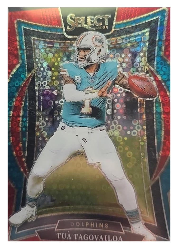 2024 Panini Select Base Set Tua Tagovailoa #99 card