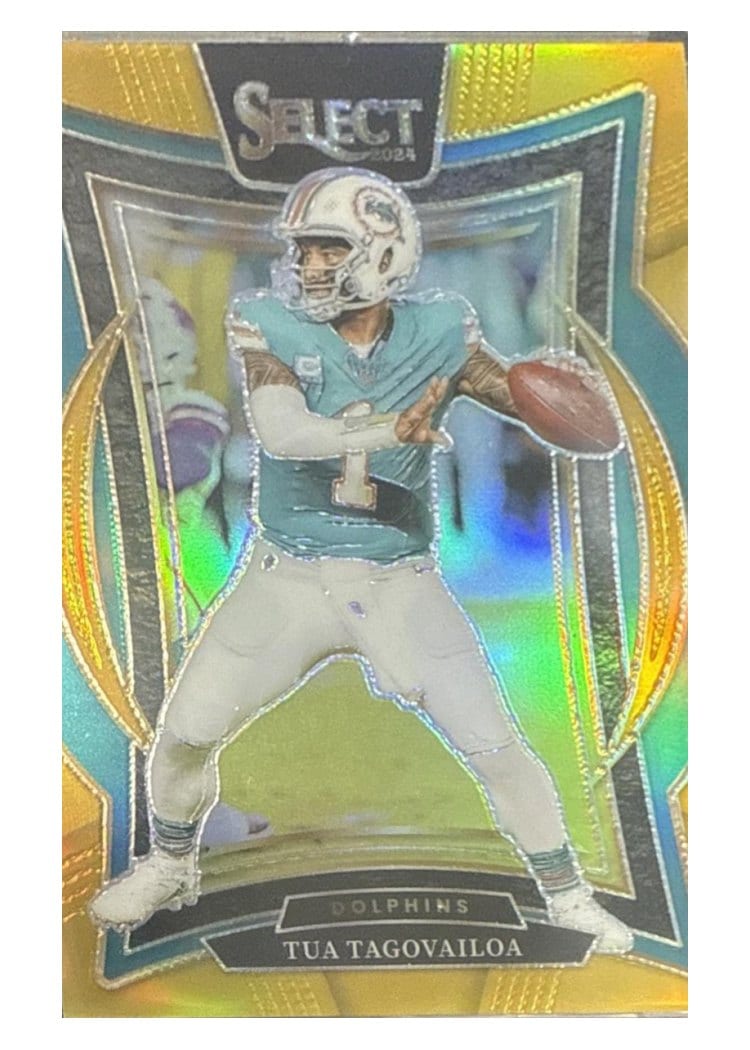 2024 Panini Select Base Set Tua Tagovailoa #99 card