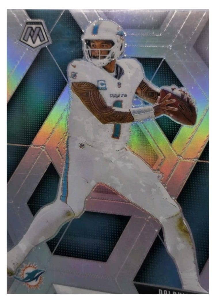 2025 Panini Mosaic Base Set Tua Tagovailoa #159 card