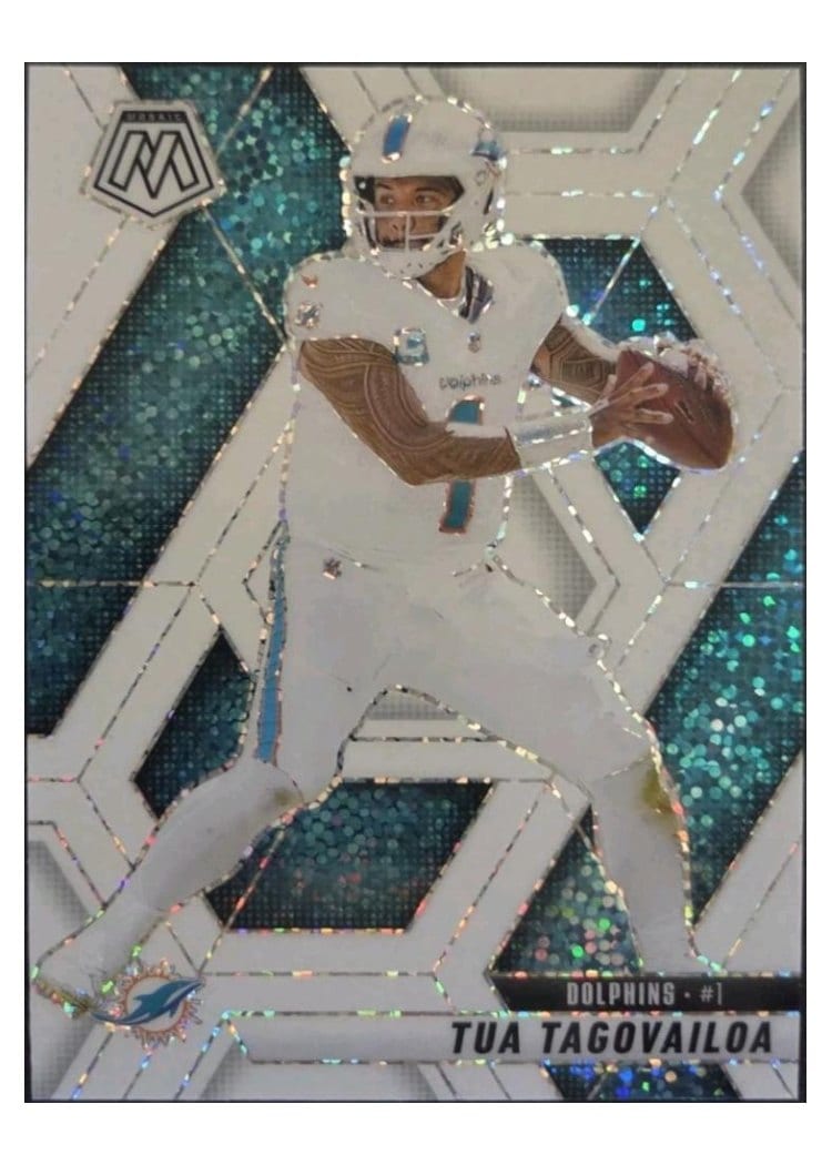 2025 Panini Mosaic Base Set Tua Tagovailoa #159 card