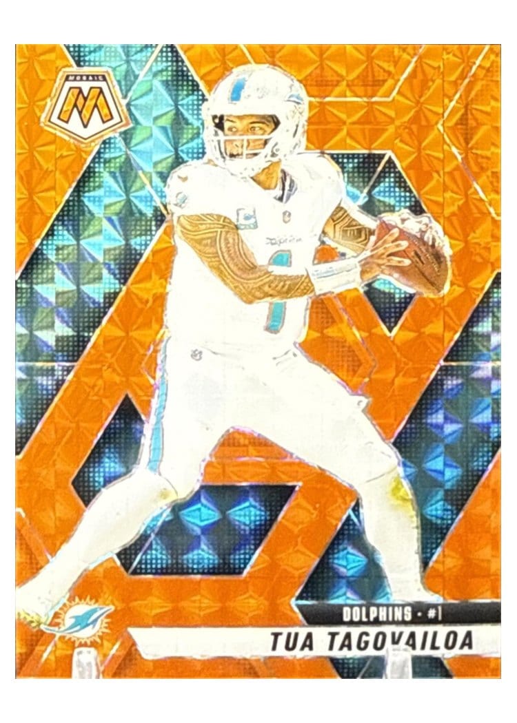 2025 Panini Mosaic Base Set Tua Tagovailoa #159 card