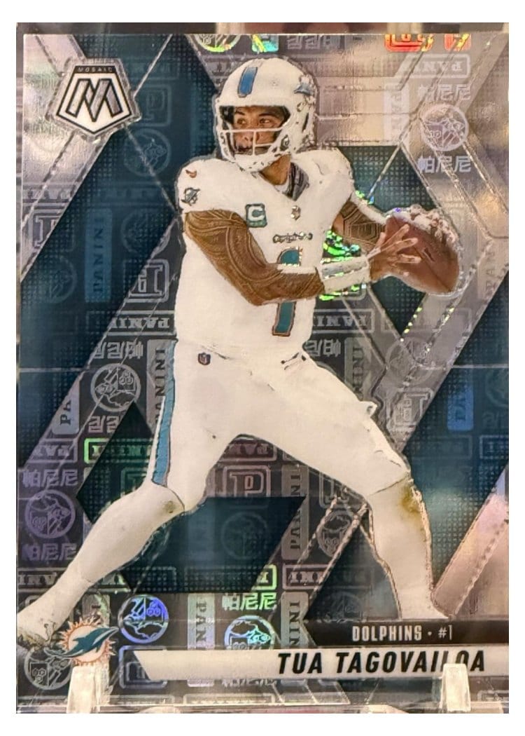 2025 Panini Mosaic Base Set Tua Tagovailoa #159 card