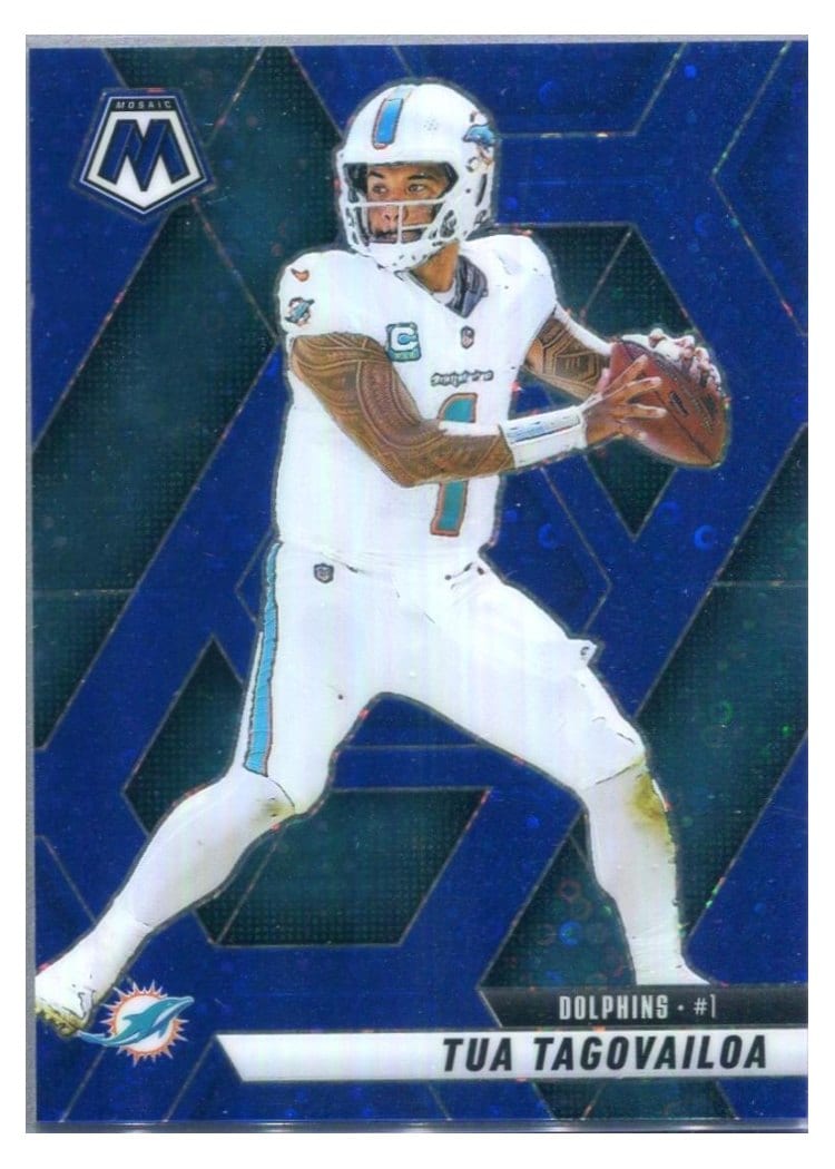 2025 Panini Mosaic Base Set Tua Tagovailoa #159 card