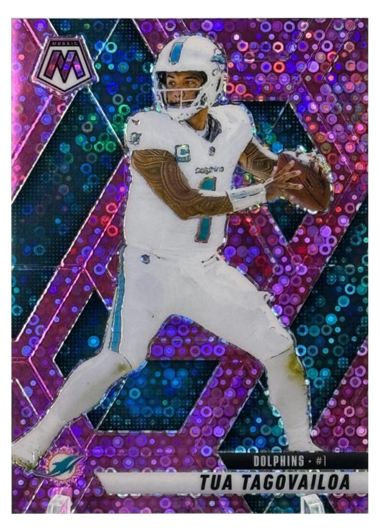 2025 Panini Mosaic Base Set Tua Tagovailoa #159 card
