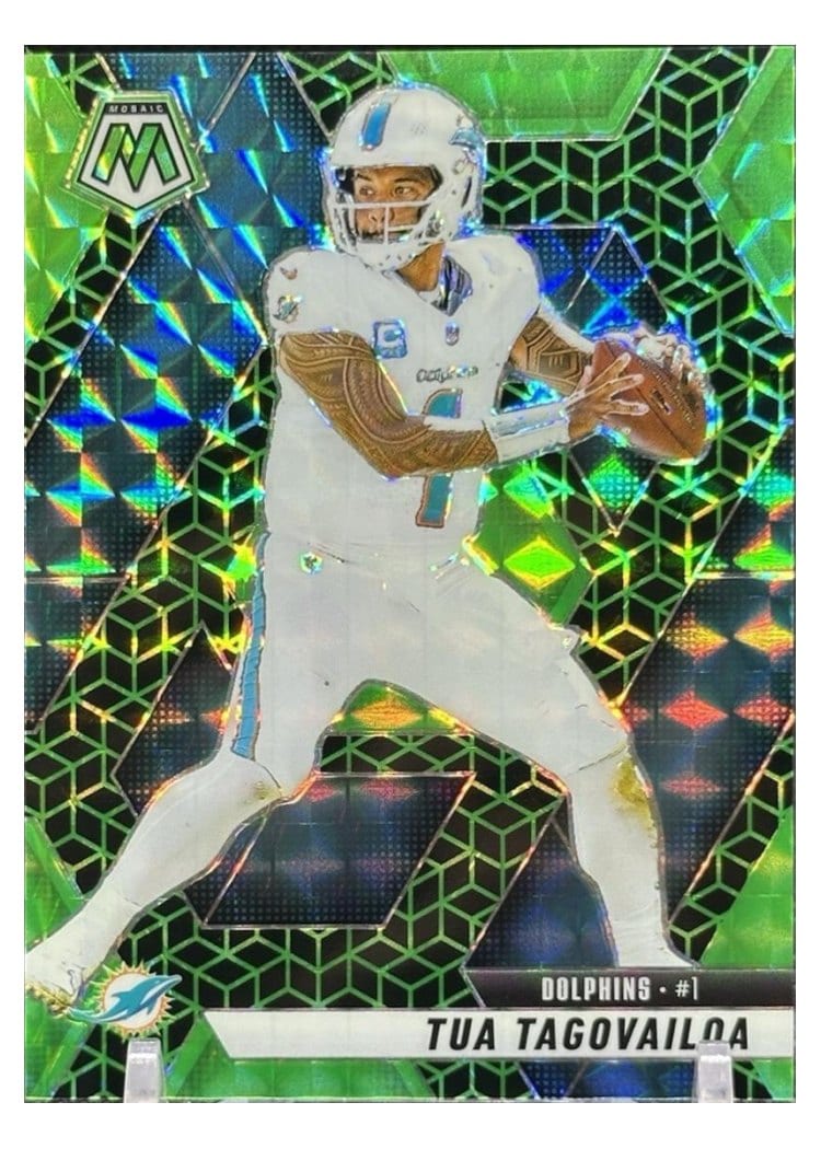 2025 Panini Mosaic Base Set Tua Tagovailoa #159 card