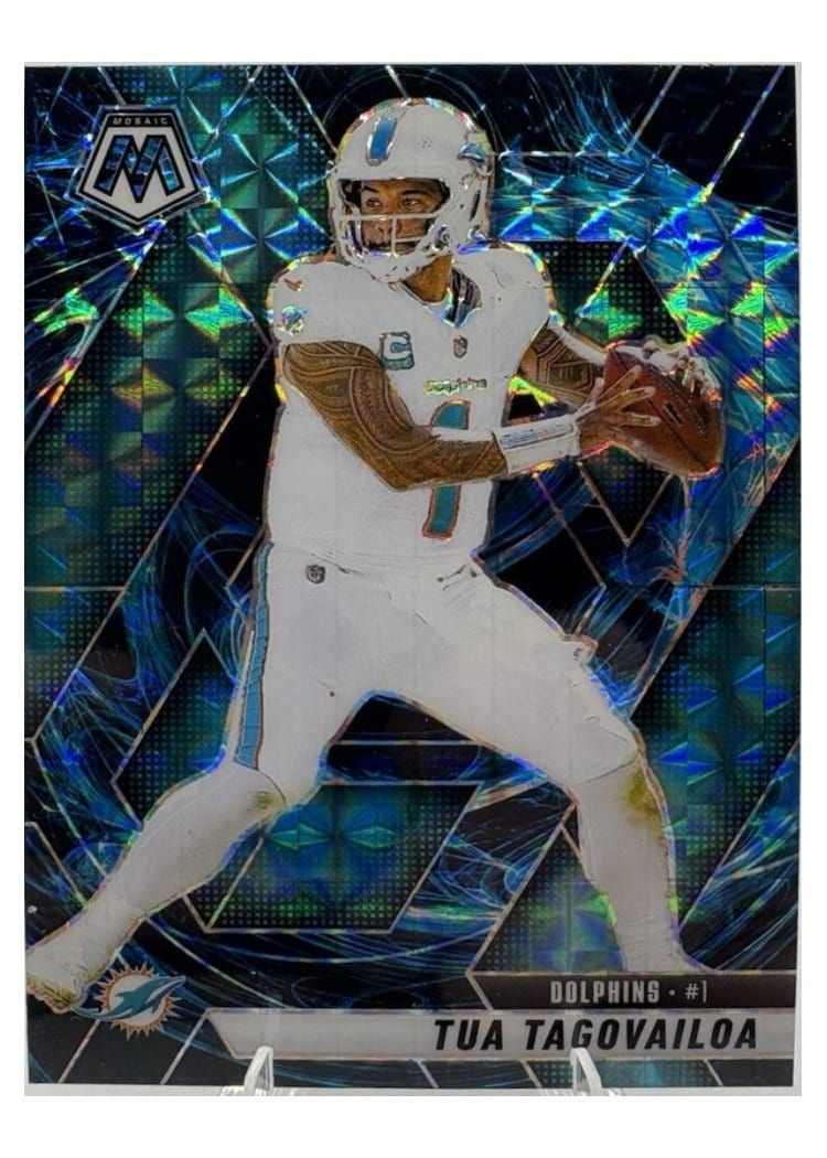 2025 Panini Mosaic Base Set Tua Tagovailoa #159 card