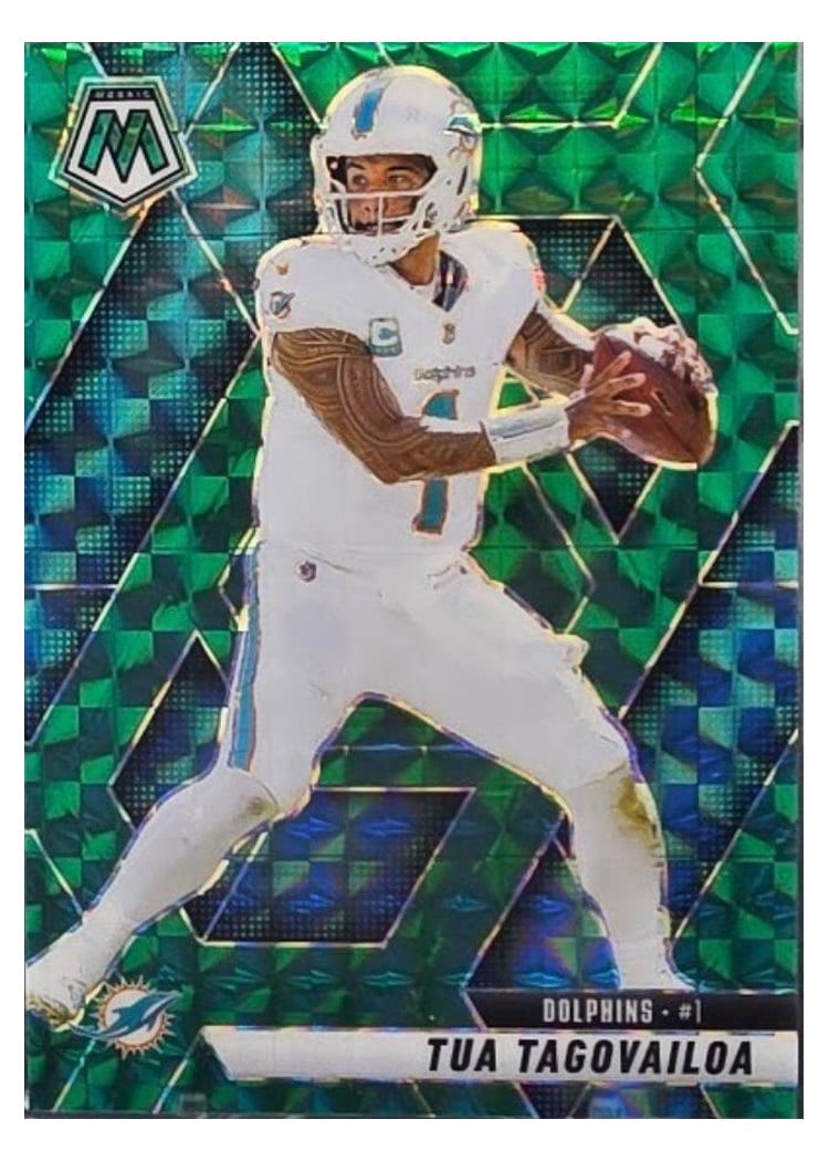 2025 Panini Mosaic Base Set Tua Tagovailoa #159 card