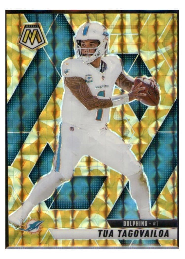 2025 Panini Mosaic Base Set Tua Tagovailoa #159 card