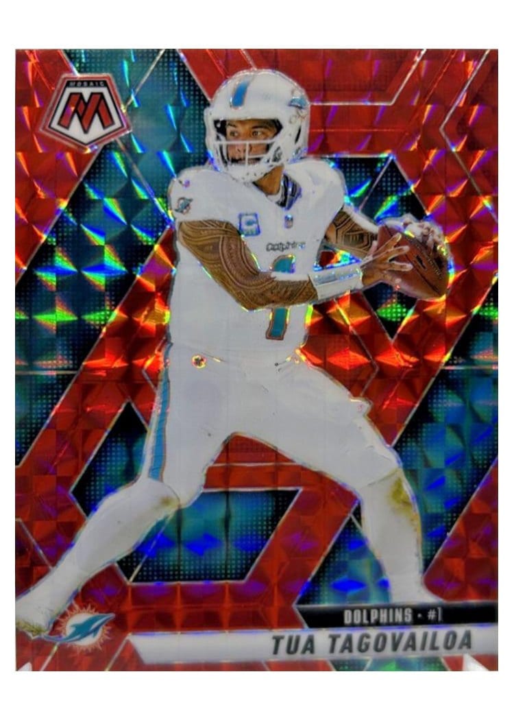 2025 Panini Mosaic Base Set Tua Tagovailoa #159 card