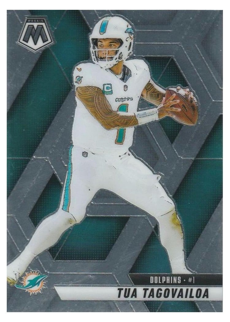 2025 Panini Mosaic Base Set Tua Tagovailoa #159 card