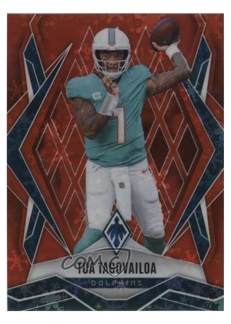2025 Panini Phoenix Base Set Tua Tagovailoa Orange Winter #102 card