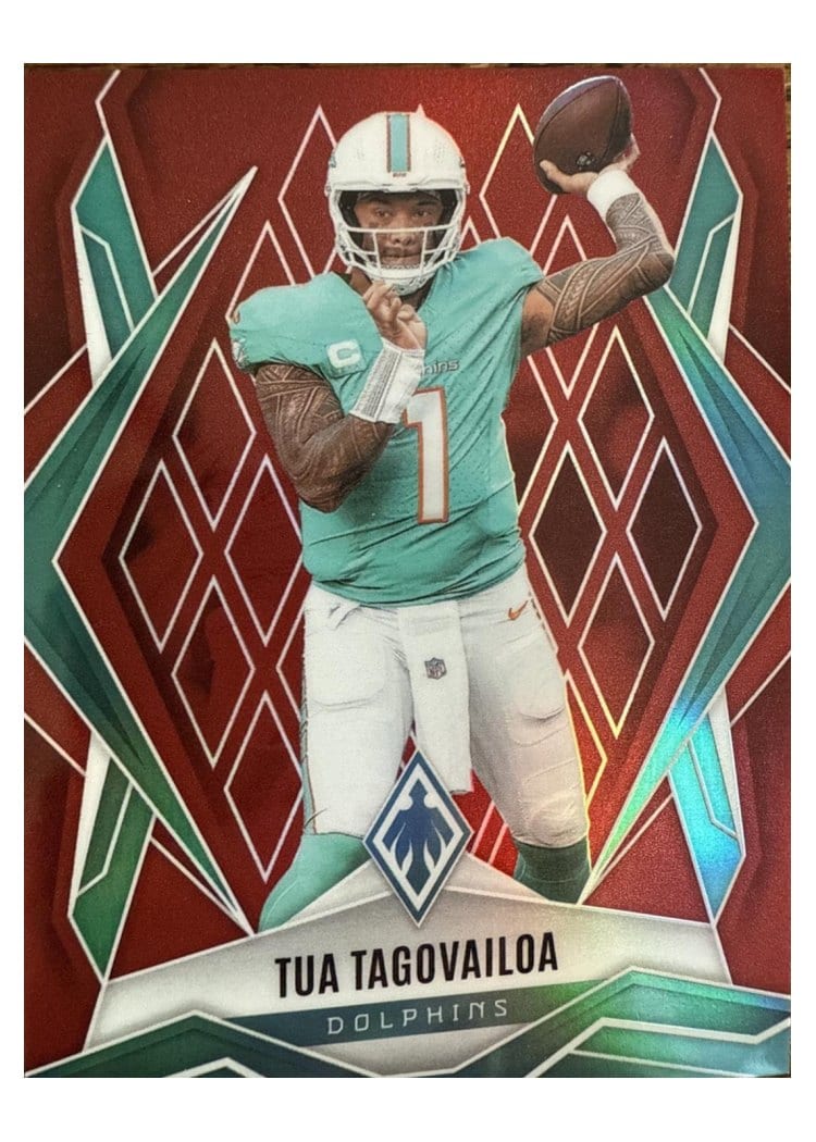 2025 Panini Phoenix Base Set Tua Tagovailoa #102 card